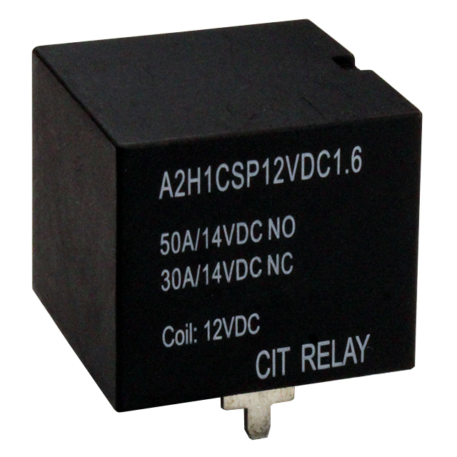 CIT Relay and Switch A2H1CSP12VDC1.6